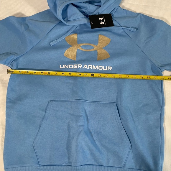 Under Armour women’s light blue hoodie, size Large, NWT - Picture 3 of 6